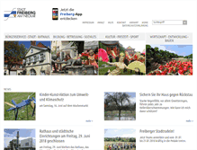 Tablet Screenshot of freiberg-an.de